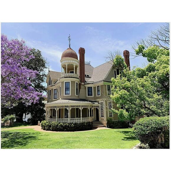 Ovation Home 1000 Pieces Jacaranda House Jigsaw Puzzle 27.56 x1 9.68" - Picture 6 of 6